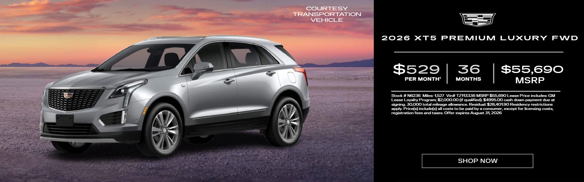 2026 XT5 Premium Luxury FWD
