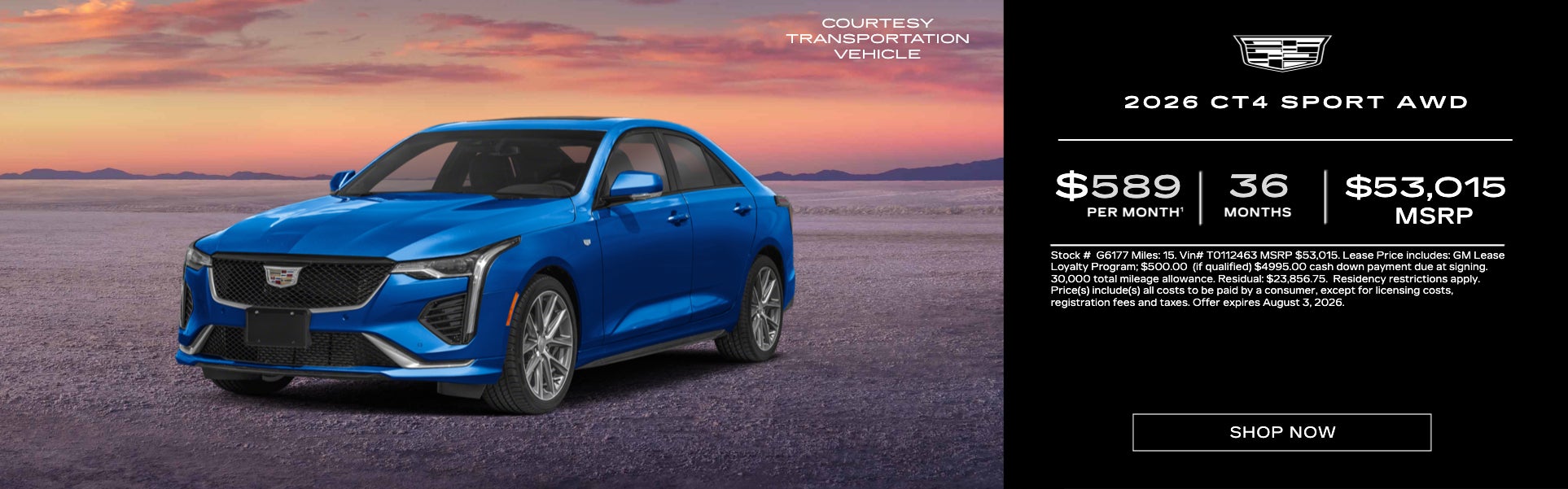 2026 CT4 Sport AWD