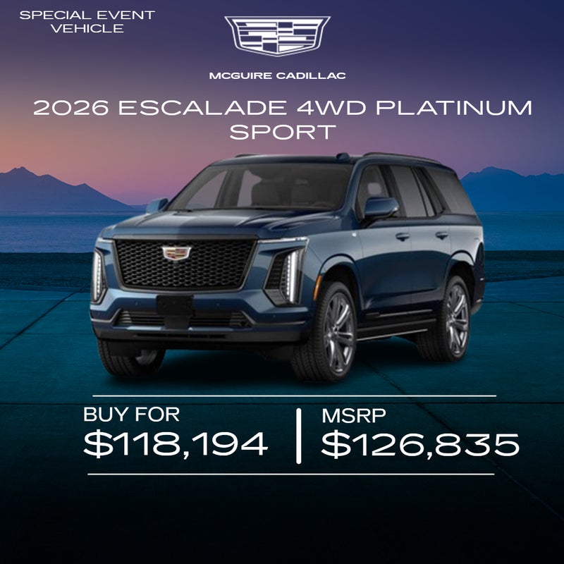 McGuire Cadillac Specials