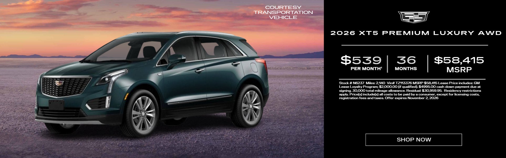 2026 XT5 Premium Luxury FWD