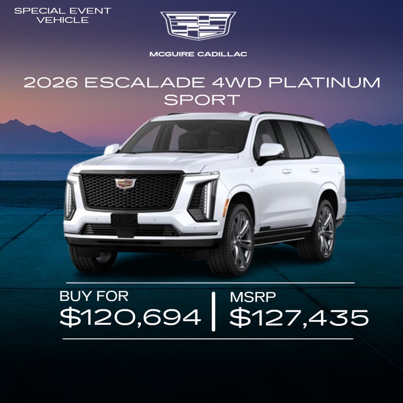 McGuire Cadillac Specials