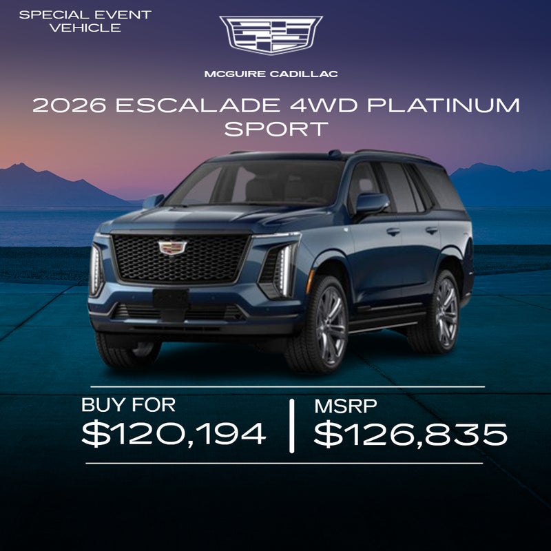 McGuire Cadillac Specials