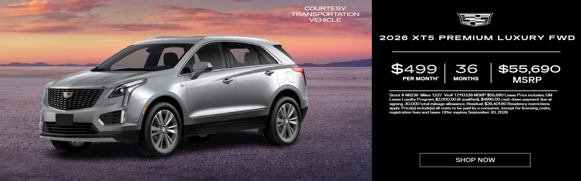 2026 XT5 Premium Luxury FWD