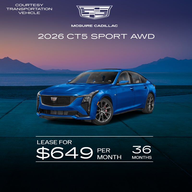 McGuire Cadillac Specials