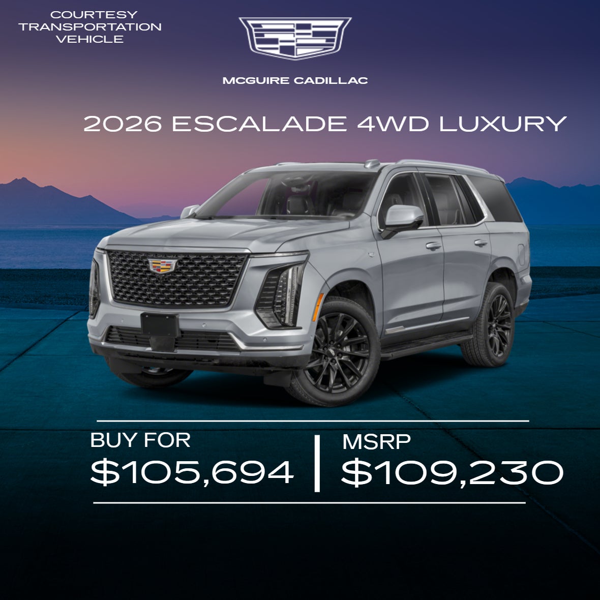 McGuire Cadillac Specials