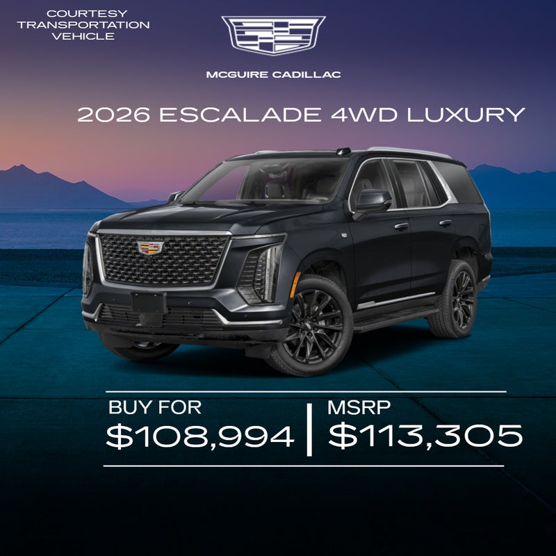 McGuire Cadillac Specials